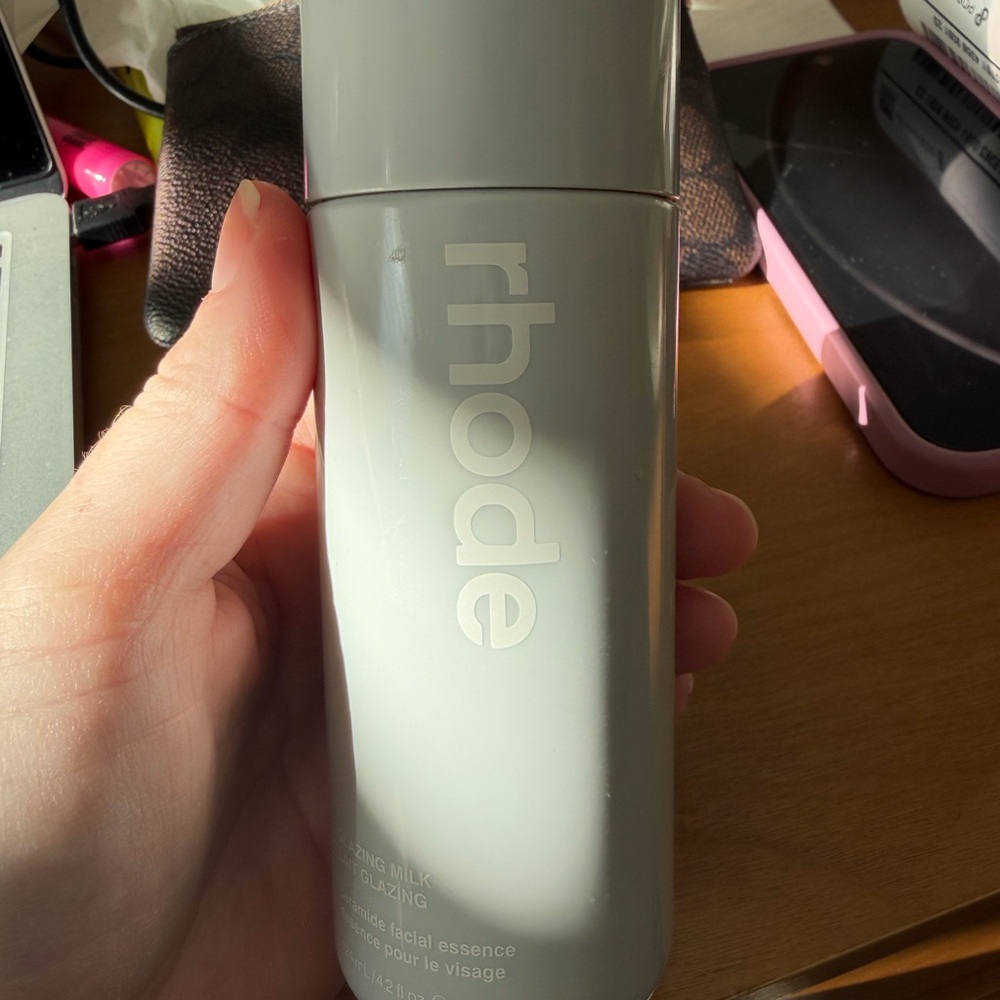 RHODE Glazing Milk Facial Essence in Gray